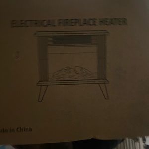 Brand new electric fireplace
